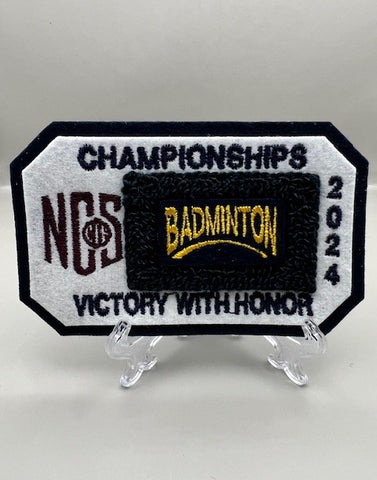 Badminton Championship Patch
