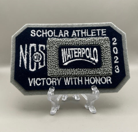 Water Polo Scholar Athlete Patch