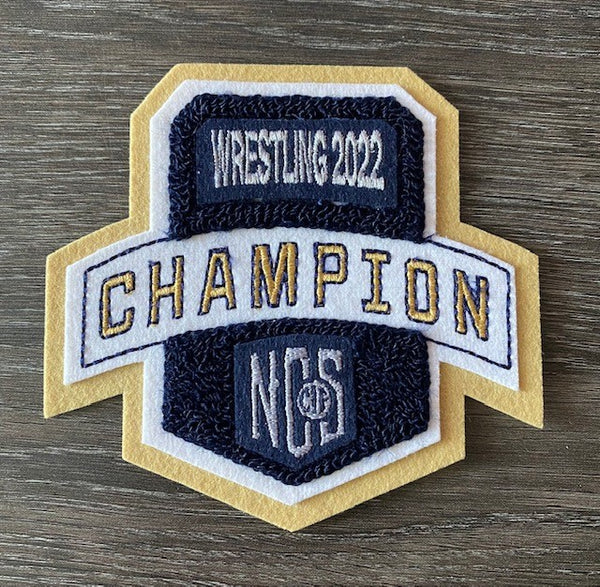 2022 CIF Wrestling Patch - Bullet Impressions INC 