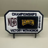 Badminton Championship Patch