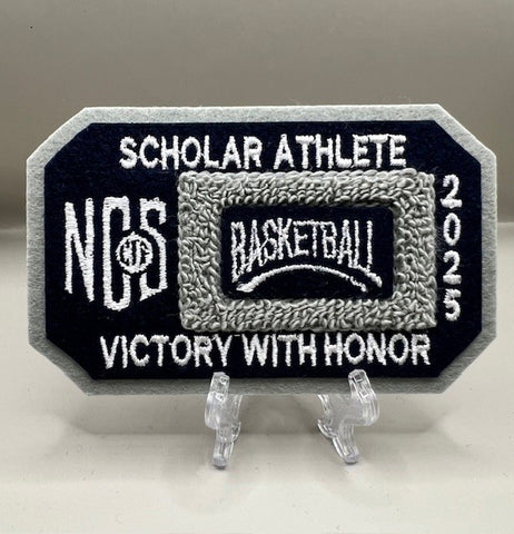 Basketball Scholar Athlete Patch