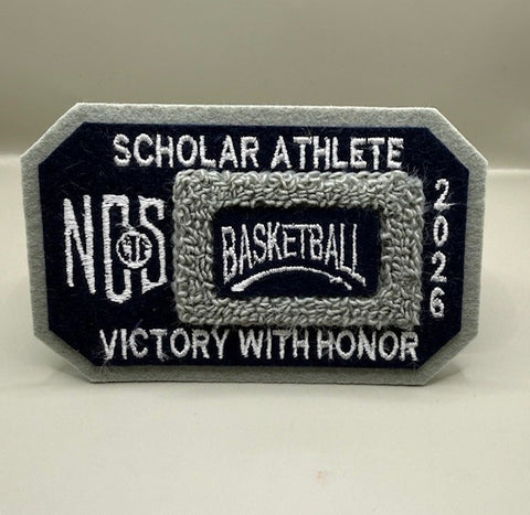 Basketball Scholar Athlete Patch