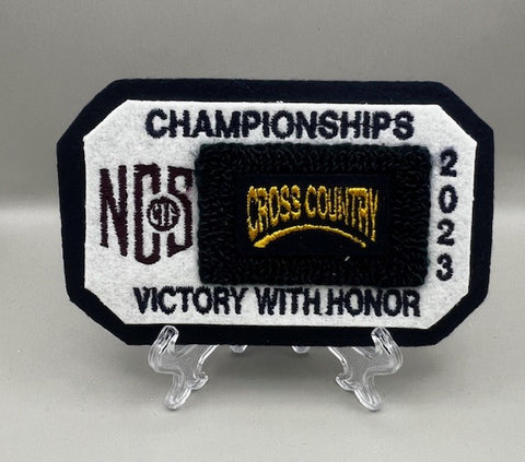 Cross Country Championships Participation Patch
