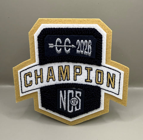 Cross Country Champion Patch