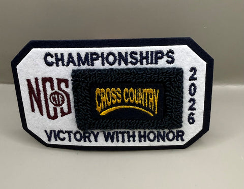 Cross Country Championships Participation Patch