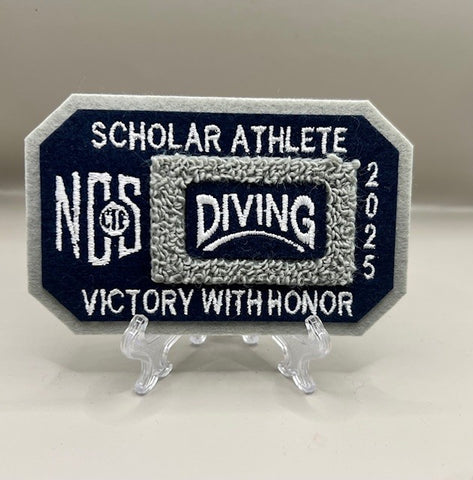 Diving Scholar Athlete Patch