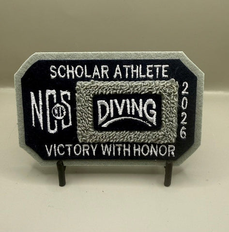 Diving Scholar Athlete Patch