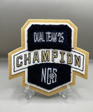 Dual Team Wrestling Champion Patch