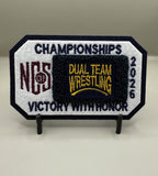 Dual Team Wrestling Championship Patch