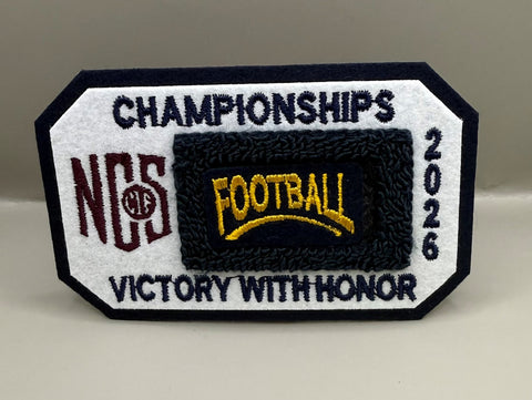 Football Championships Participation Patch