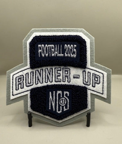 Football Runner-Up Patch