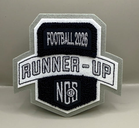 Football Runner-Up Patch