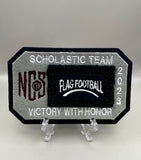 Girls Flag Football Scholastic Team Patch