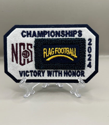 Girls Flag Football Championships Participation Patch