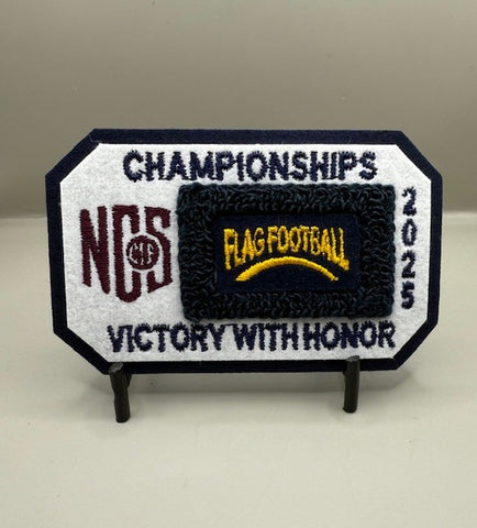 Girls Flag Football Championships Participation Patch