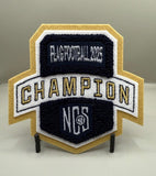 Girls Flag Football Champion Patch