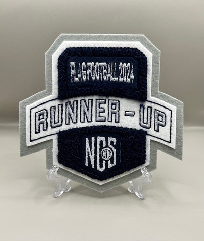 Girls Flag Football Runner-Up Patch