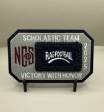 Football Scholastic Team Patch
