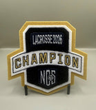 Lacrosse Champion Patch