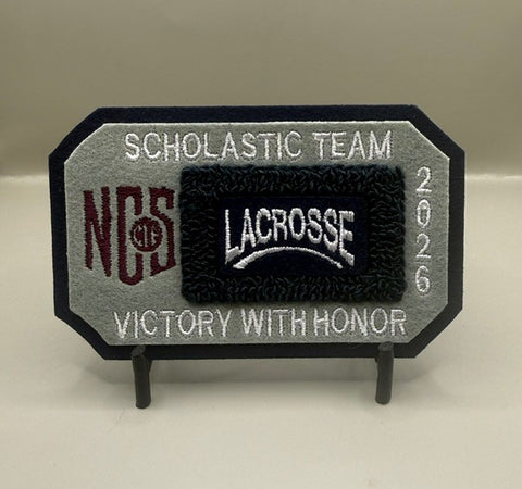Lacrosse Scholastic Team Patch