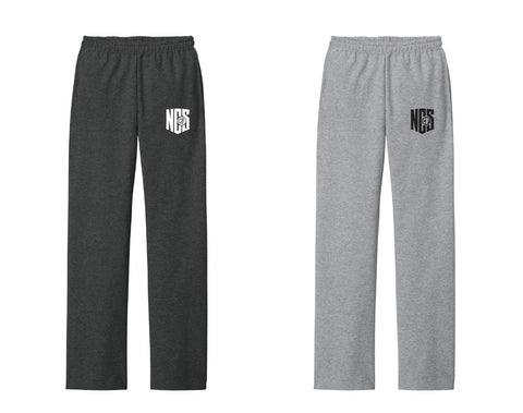 Open Bottom Sweatpants