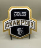 Softball Champion Patch