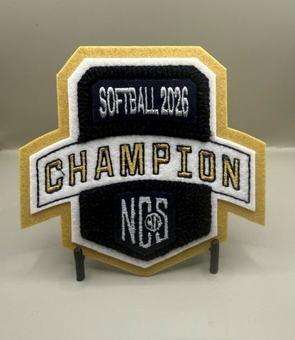 Softball Champion Patch