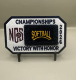 Softball Championship Patch