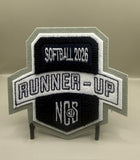 Softball Runner-Up Patch