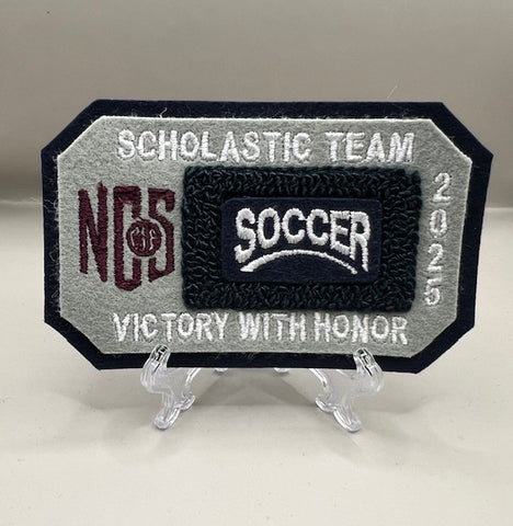 Soccer Scholastic Team Patch