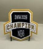 Swim Champion Patch