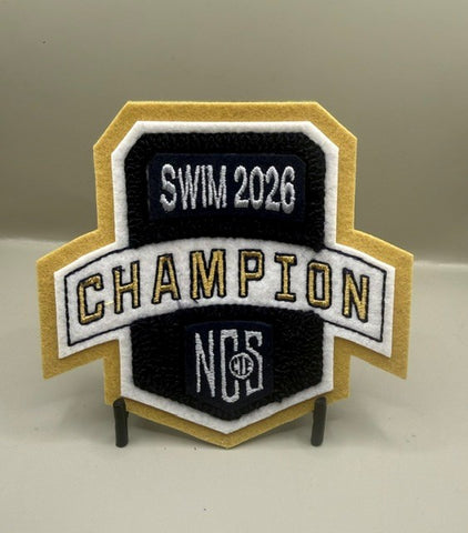 Swim Champion Patch
