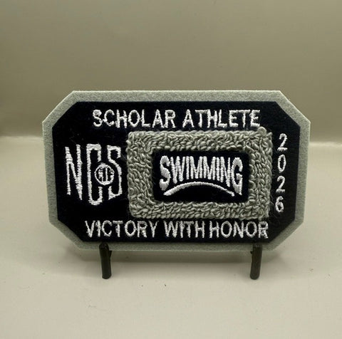 Swimming Scholar Athlete Patch