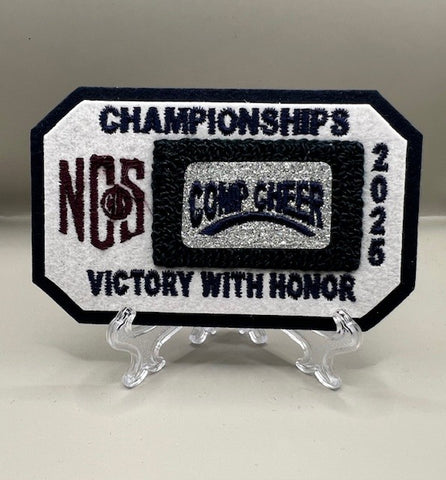 Competitive Cheer Championships Participation Patch