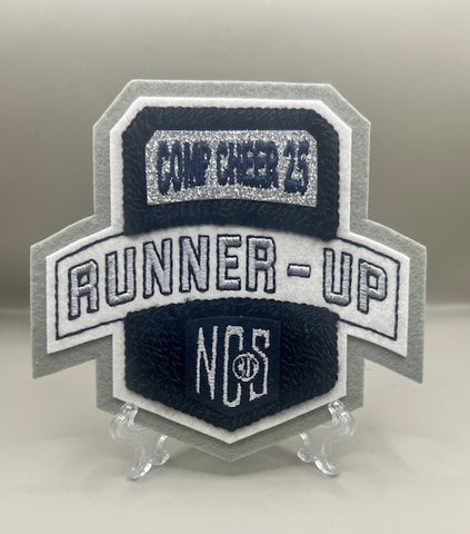 Competitive Cheer Runner-Up Patch