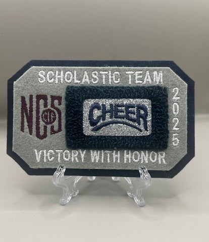 Cheer Scholastic Team Patch