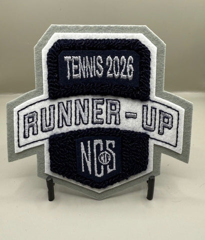 Tennis Runner-Up Patch