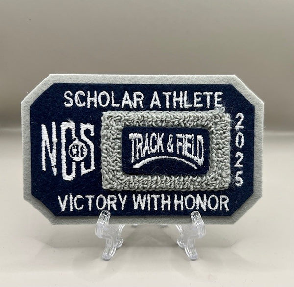 Track and Field Scholar Athlete Patch – North Coast Section, CIF