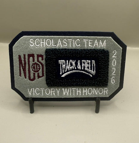 Track and Field Scholastic Team Patch