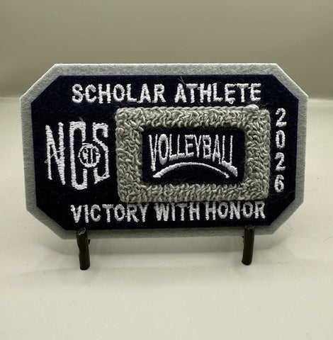 Volleyball Scholar Athlete Patch