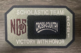 Cross Country Scholastic Team Patch