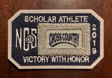 Cross Country Scholar Athlete Patch