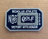 Golf Scholar Athlete Patch