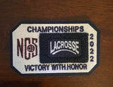 Lacrosse Championship Patch