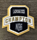 Lacrosse Champion Patch