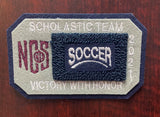 Soccer Scholastic Team Patch