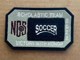 Soccer Scholastic Team Patch