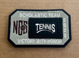 Tennis Scholastic Team Patch