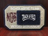Track and Field Scholastic Team Patch
