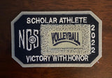 Volleyball Scholar Athlete Patch